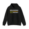 Goligoski 33 Minnesota Hockey Grafitti Wall Design Unisex Hooded Sweatshirt