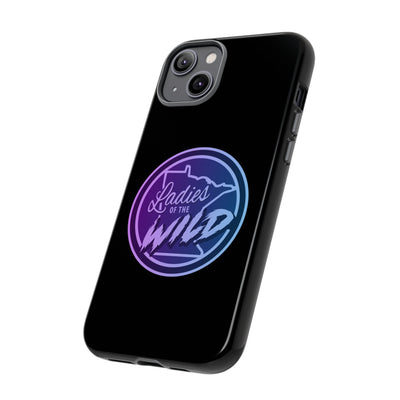 Ladies Of The Wild Gradient Colors Tough Phone Case In Black