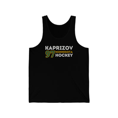 Kaprizov 97 Minnesota Hockey Grafitti Wall Design Unisex Jersey Tank Top