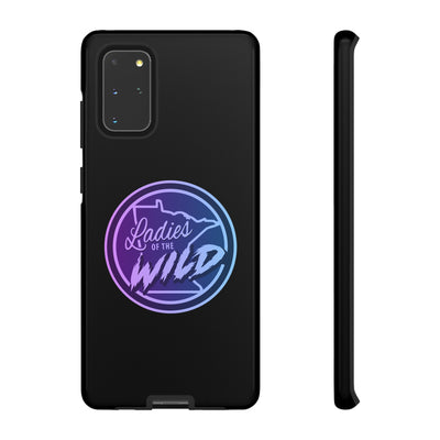 Ladies Of The Wild Gradient Colors Tough Phone Case In Black