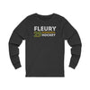 Fleury 29 Minnesota Hockey Grafitti Wall Design Unisex Jersey Long Sleeve Shirt