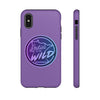 Ladies Of The Wild Gradient Colors Tough Phone Case In Purple