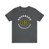 Gaudreau 89 Minnesota Hockey Number Arch Design Unisex T-Shirt