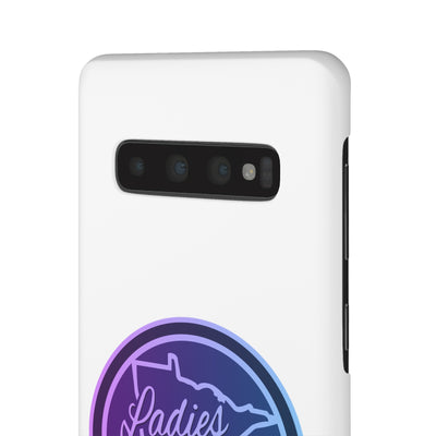 Ladies Of The Wild Gradient Colors Snap Phone Case In White