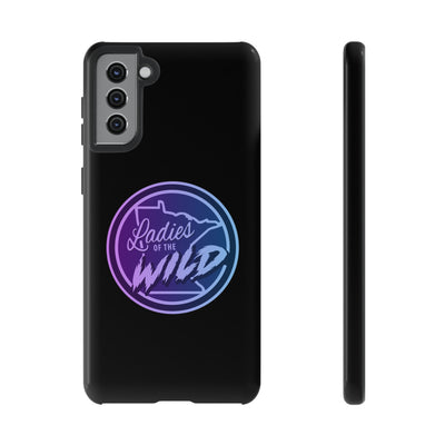 Ladies Of The Wild Gradient Colors Tough Phone Case In Black