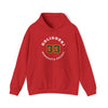 Goligoski 33 Minnesota Hockey Number Arch Design Unisex Hooded Sweatshirt