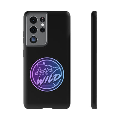 Ladies Of The Wild Gradient Colors Tough Phone Case In Black