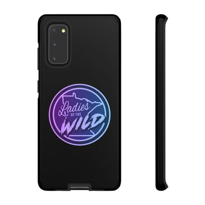 Ladies Of The Wild Gradient Colors Tough Phone Case In Black