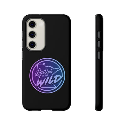 Ladies Of The Wild Gradient Colors Tough Phone Case In Black