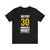 Wallstedt 30 Minnesota Hockey Gold Vertical Design Unisex T-Shirt