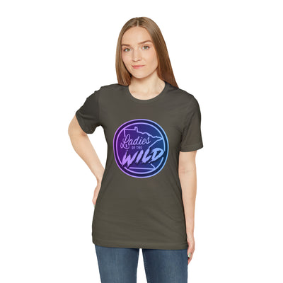 Ladies Of The Wild Gradient Colors Unisex Fit T-Shirt