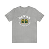 Dewar 26 Minnesota Hockey Number Arch Design Unisex T-Shirt