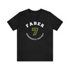 Faber 7 Minnesota Hockey Number Arch Design Unisex T-Shirt