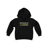 Eriksson Ek 14 Minnesota Hockey Grafitti Wall Design Youth Hooded Sweatshirt