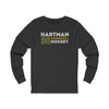 Hartman 38 Minnesota Hockey Grafitti Wall Design Unisex Jersey Long Sleeve Shirt