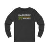 Kaprizov 97 Minnesota Hockey Grafitti Wall Design Unisex Jersey Long Sleeve Shirt