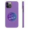 Ladies Of The Wild Gradient Colors Snap Phone Case In Purple