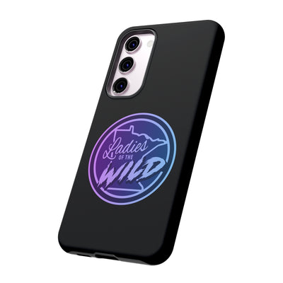 Ladies Of The Wild Gradient Colors Tough Phone Case In Black