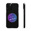 Ladies Of The Wild Gradient Colors Snap Phone Case In Black