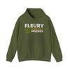 Fleury 29 Minnesota Hockey Grafitti Wall Design Unisex Hooded Sweatshirt