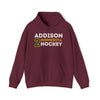 Addison 2 Minnesota Hockey Grafitti Wall Design Unisex Hooded Sweatshirt