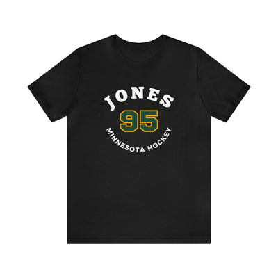Jones 95 Minnesota Hockey Number Arch Design Unisex T-Shirt