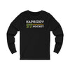 Kaprizov 97 Minnesota Hockey Grafitti Wall Design Unisex Jersey Long Sleeve Shirt