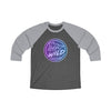 Ladies Of The Wild Gradient Colors Unisex Tri-Blend 3/4 Sleeve Raglan Baseball Shirt