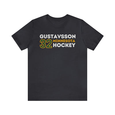 Filip Gustavsson T-Shirt 32 Minnesota Hockey Grafitti Wall Design Unisex