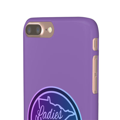 Ladies Of The Wild Gradient Colors Snap Phone Case In Purple