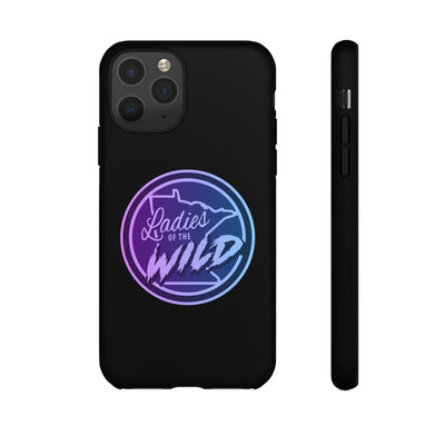 Ladies Of The Wild Gradient Colors Tough Phone Case In Black