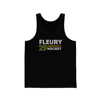 Fleury 29 Minnesota Hockey Grafitti Wall Design Unisex Jersey Tank Top