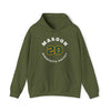 Maroon 20 Minnesota Hockey Number Arch Design Unisex Hooded Sweatshirt