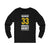 Goligoski 33 Minnesota Hockey Gold Vertical Design Unisex Jersey Long Sleeve Shirt