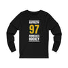 Kaprizov 97 Minnesota Hockey Gold Vertical Design Unisex Jersey Long Sleeve Shirt