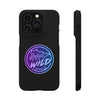 Ladies Of The Wild Gradient Colors Snap Phone Case In Black