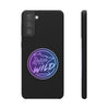 Ladies Of The Wild Gradient Colors Snap Phone Case In Black