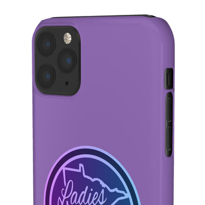 Ladies Of The Wild Gradient Colors Snap Phone Case In Purple