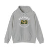 Fleury 29 Minnesota Hockey Number Arch Design Unisex Hooded Sweatshirt