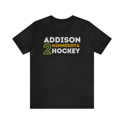 Addison 2 Minnesota Hockey Grafitti Wall Design Unisex T-Shirt