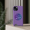 Ladies Of The Wild Gradient Colors Phone Case With Card Holder, Purple