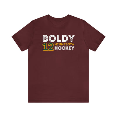 Matt Boldy T-Shirt 12 Minnesota Hockey Grafitti Wall Design Unisex