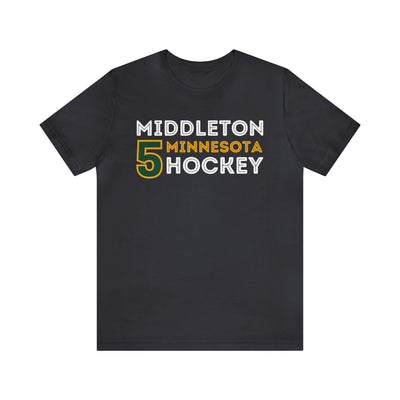 Middleton 5 Minnesota Hockey Grafitti Wall Design Unisex T-Shirt