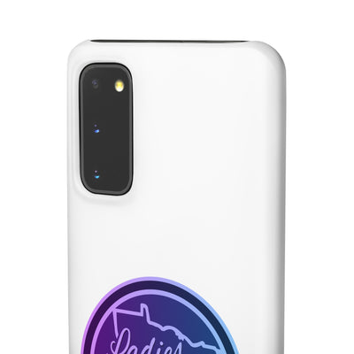 Ladies Of The Wild Gradient Colors Snap Phone Case In White