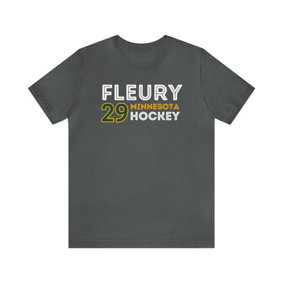 Fleury 29 Minnesota Hockey Grafitti Wall Design Unisex T-Shirt