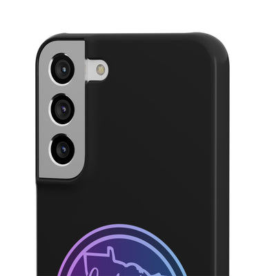 Ladies Of The Wild Gradient Colors Snap Phone Case In Black