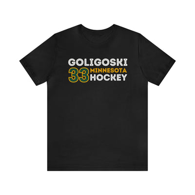 Goligoski 33 Minnesota Hockey Grafitti Wall Design Unisex T-Shirt
