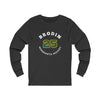 Brodin 25 Minnesota Hockey Number Arch Design Unisex Jersey Long Sleeve Shirt