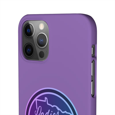 Ladies Of The Wild Gradient Colors Snap Phone Case In Purple