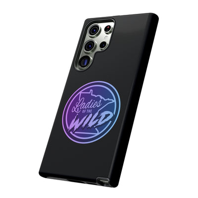 Ladies Of The Wild Gradient Colors Tough Phone Case In Black